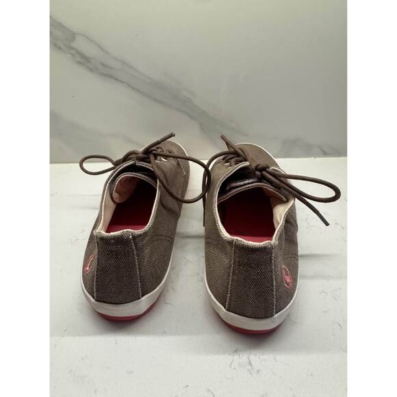 El Ganso Women’s size 9.5 (EU 41) Brown Canvas Derby Sneakers NWOT - Picture 5 of 7